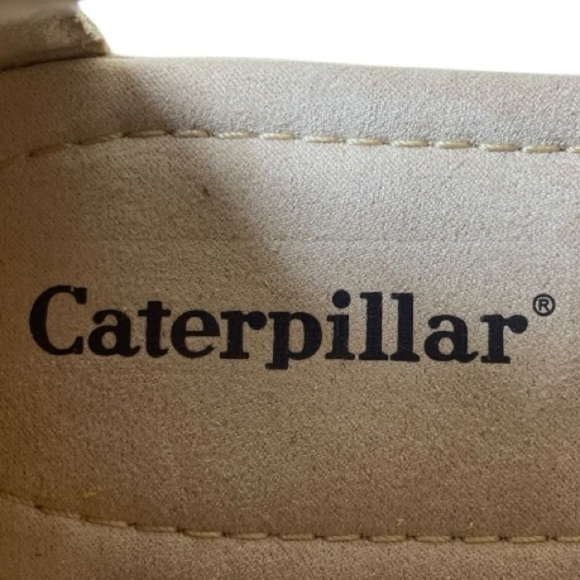 Caterpillar Women’s Jazmyne Light Yellow Leather Fringe Boho Sandals - Picture 7 of 9